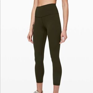 Olive Green Lululemon Leggings